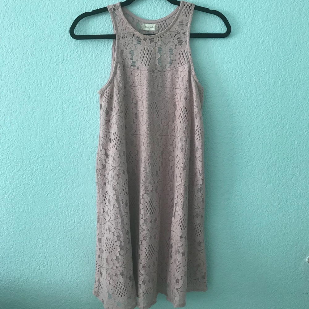 Altar’d State pink lace dress